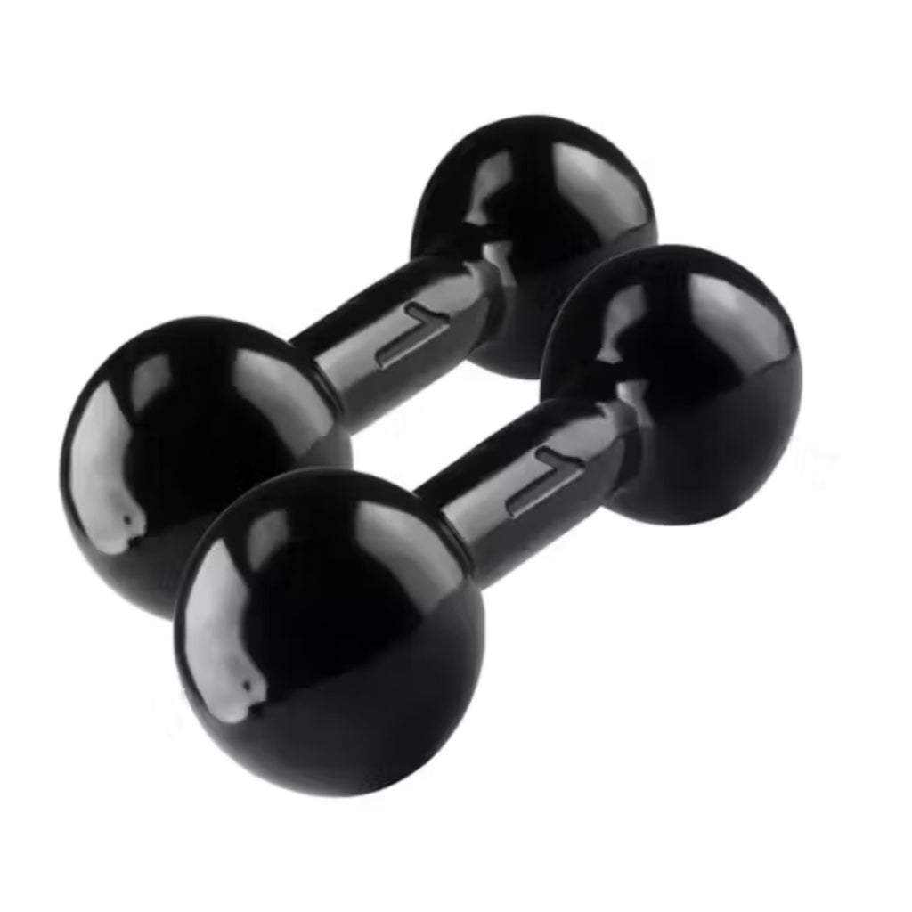 Par de Halteres Emborrachados 1kg (2kg no Total) – Peso Fixo | Apex Fitness